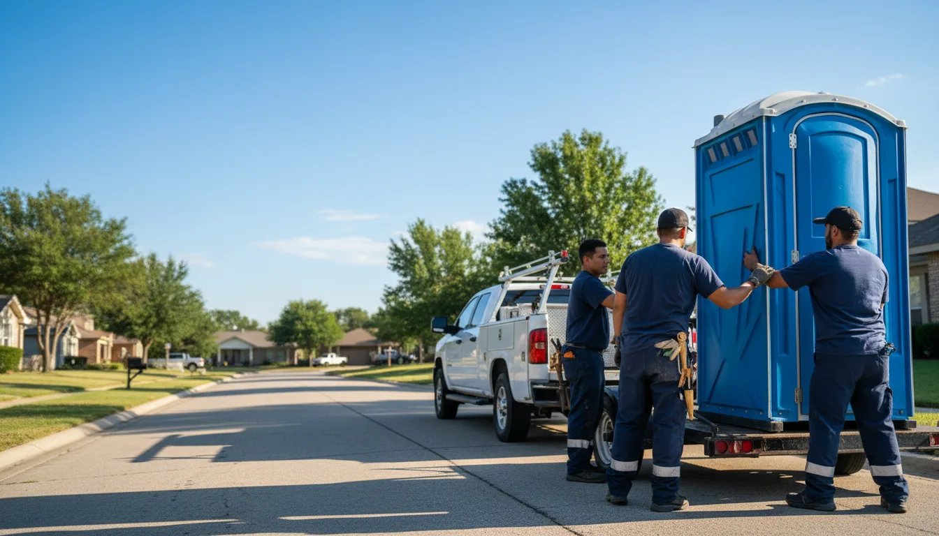 Portable Toilet Rental in Van Buren, IN near me